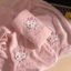 Khăn Tắm Sợi Bông Hello Kitty Thấm Hút Mềm Mại, Khăn Mặt Mũ Quấn Tóc Cao Cấp Không Rụng Lông