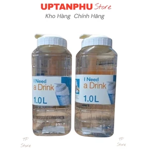 Bình Nước 1 lít hàng Lock and Lock Nhựa an Toàn