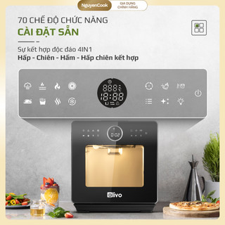[Chính Hãng] Nồi Chiên Hơi Nước Đa Năng OLIVO SF16 PRO – 70 Chế Độ, Inox 304 - NguyenCook