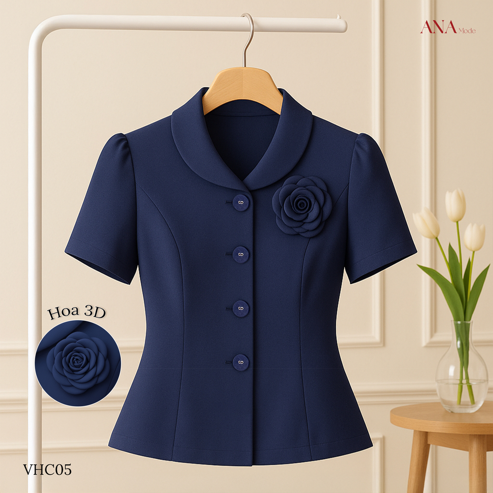 Set Quà Tặng Mẹ Ý Nghĩa Thương Hiệu ANA Mode (Áo VHC05 kèm hộp quà)