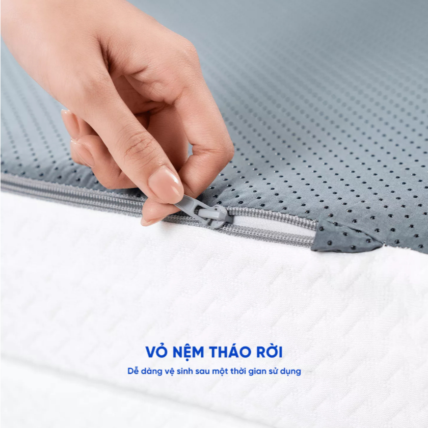 [ĐƠN 10TR TẶNG 1 BỘ CHĂN BÉ] Nệm foam gấp 3 IComfy Fold 3.0 - Nệm gập 3 tiện lợi, Nệm êm, Đệm gia đình, Nệm gập gọn nhẹ