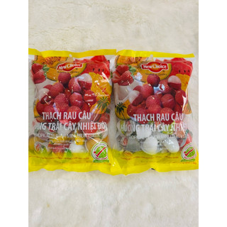 Thạch rau câu New Choice thập cẩm trái cây túi 1kg