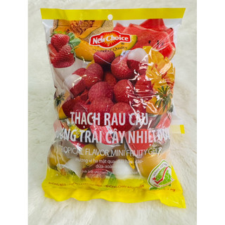 Thạch rau câu New Choice thập cẩm trái cây túi 1kg