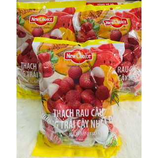 Thạch rau câu New Choice thập cẩm trái cây túi 1kg