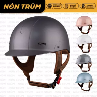 Mũ Bảo Hiểm Nửa Đầu M1 S04 Lưỡi Trai Đi Xe Máy Dành Cho Nam Và Nữ Chính Hãng, Bảo Hành 12 Tháng