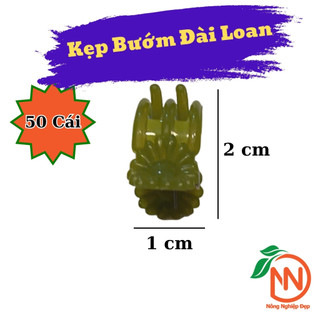 Combo 50 kẹp Hình Bướm Đài Loan Size Trung - Dụng Cụ Dùng Để kẹp keiki Cho Hoa Lan