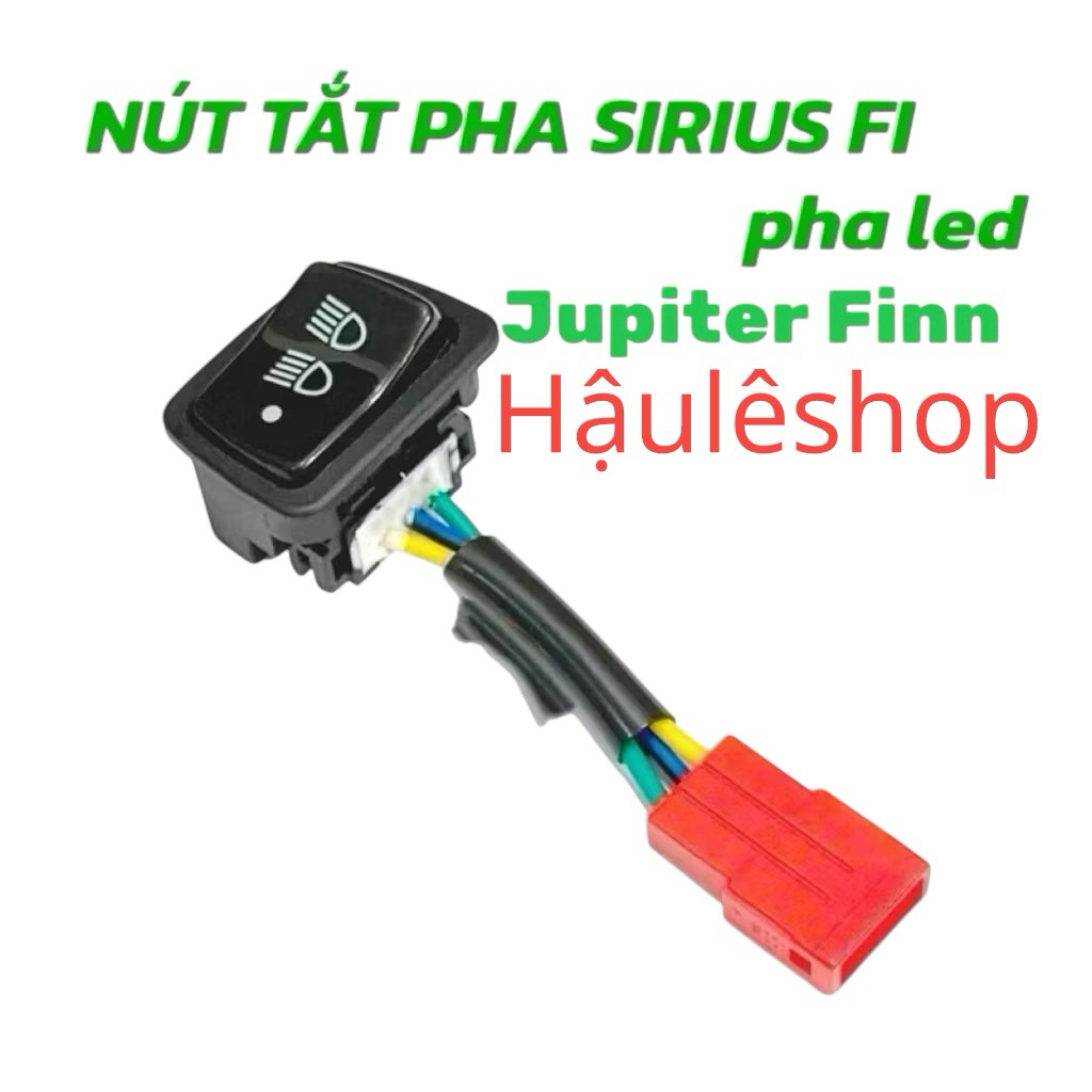 Công tắc tắt đèn 3 chế độ jupiter Finn, Sirius Fi 2022-2025,Janus 2025