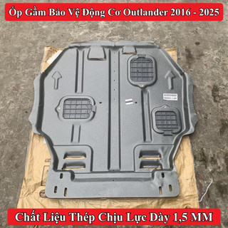 Chắn Bùn Gầm Máy Mitsubishi Outlander Đời 2016 - 2026 Ốp Bảo Vệ Đông Cơ