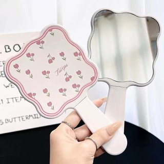 Gương kèm lược hình Hello Kitty dễ thương Gương lược Kitty cầm tay soi trang điểm nhỏ gọn