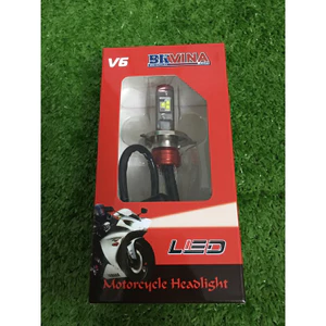 Bóng Led 3 chân V6 loại râu tản nhiệt cho các dòng tay ga