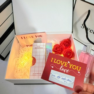 (SWL+10 thẻ cào) Combo hộp quà kèm phụ kiện kèm thẻ cào xinh xắn, quà tặng sinh nhật, valentine, giáng sinh....