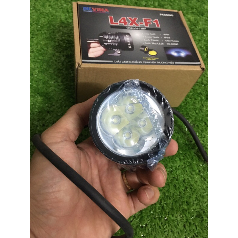 Bóng Led pha L4X dùng cho các dòng xe tay ga(4tim)