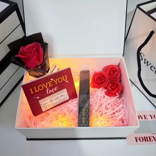 (SWL+10 thẻ cào) Combo hộp quà kèm phụ kiện kèm thẻ cào xinh xắn, quà tặng sinh nhật, valentine, giáng sinh....