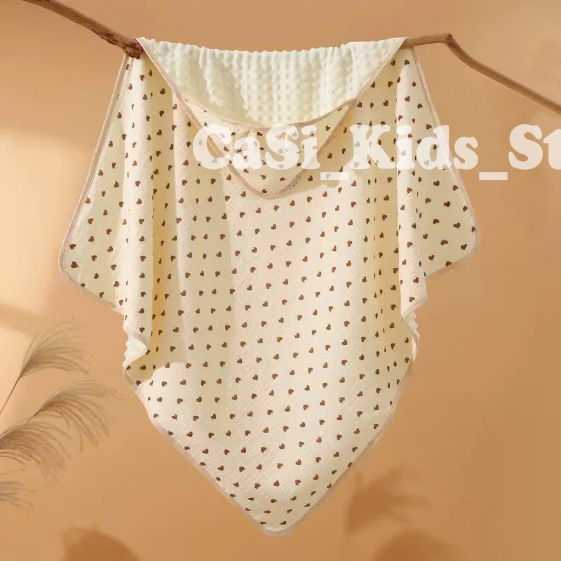 Ủ xô lớp nhung bi hạt đậu siêu ấm cho bé CaSi