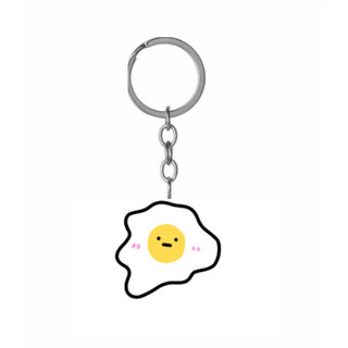 Móc khoá mica in 2 mặt "Cục Trứng Đang Chill 🧘‍♀️"