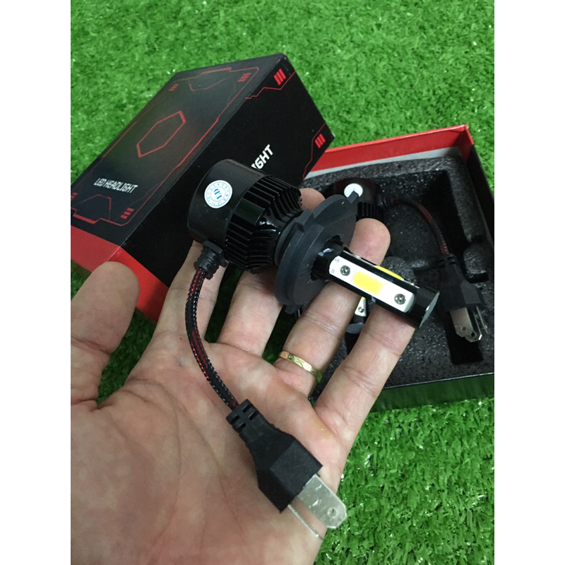 Bóng đèn Led 4 tim X7 siêu sáng hàng đẹp(1 bóng)