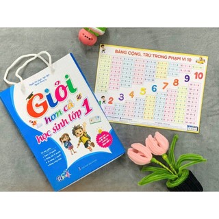 Sách - Combo 20 Quyển Trọn Bộ Giỏi Hơn Cả Học Sinh Lớp 1 (20 Cuốn) Tặng Bảng Công Thức- Dành cho học sinh từ 4-6 tuổi