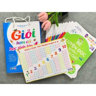 Sách - Combo 20 Quyển Trọn Bộ Giỏi Hơn Cả Học Sinh Lớp 1 (20 Cuốn) Tặng Bảng Công Thức- Dành cho học sinh từ 4-6 tuổi