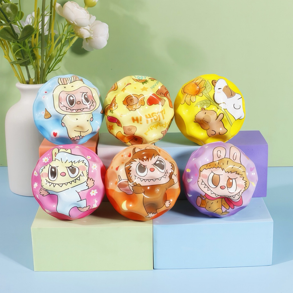 Bóng nảy hoạt hình Bouncy Ball mini – Đồ chơi bật nảy vui nhộn cho bé nhiều mẫu dễ thương 🩷💛💙