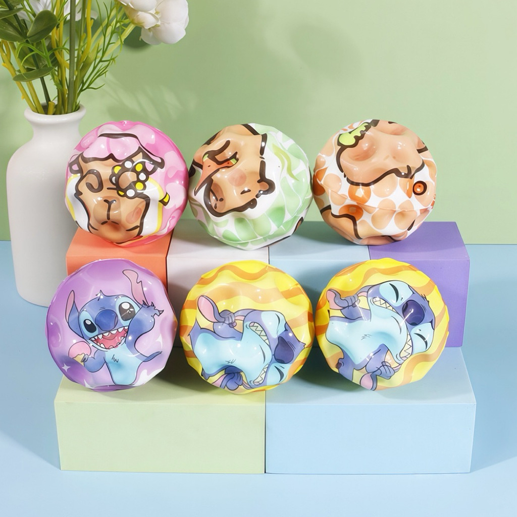 Bóng nảy hoạt hình Bouncy Ball mini – Đồ chơi bật nảy vui nhộn cho bé nhiều mẫu dễ thương 🩷💛💙