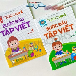 Sách- Bộ 2 Quyển Bước Đầu Tập Viết Hành Trang Tự Tin Vào Lớp 1 ( 2 Cuốn)