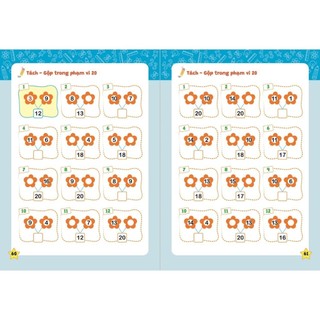 Sách-Rèn Kĩ Nặng Cộng Trừ Trong Phạm Vi 20 Giúp Con 4-6 Tuổi Tính Toán Nhanh Hành Trang Tự Tin Vào Lớp 1
