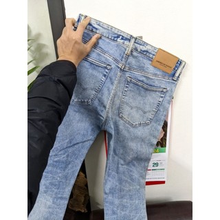 [cam kết authentic] quần jean nam chính hãng eagle american chất vải co giãn nhẹ màu xanh bạc