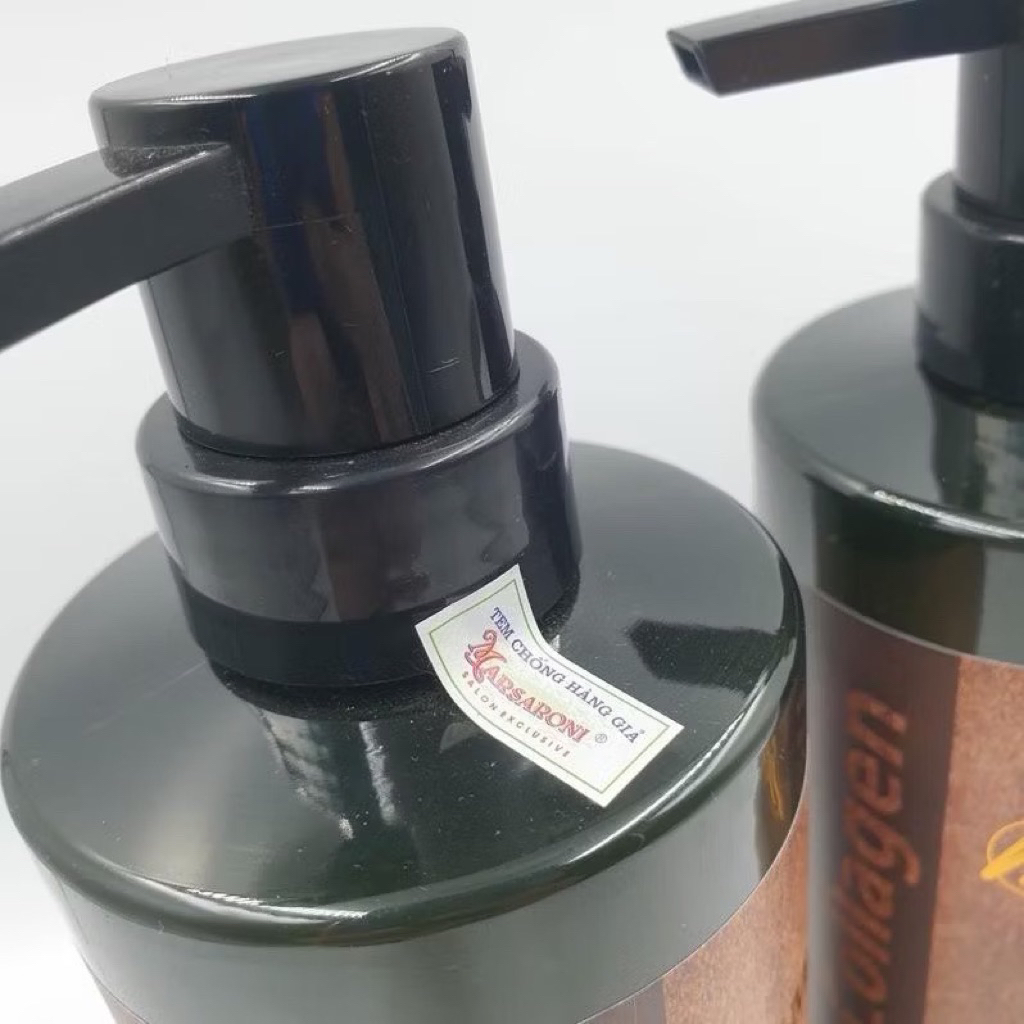 Masaroni Bộ Sản Phẩm Dầu Gội & Xả Hấp Collagen 800ml Dành Cho Mọi Loại Tóc Giữ Ẩm Suôn Mượt Với Vitamin Complex