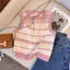 Áo Len Nữ Sát Nách Quảng Châu cao cấp Dáng Croptop Kẻ ngang - Phong Cách Trẻ Trung, Năng Động