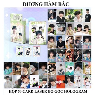 /hàng sẵn/ Dương Hàm Bác Yang Han Bo / TF Gia tộc F4 | Hộp thẻ card laser 50 tấm F4 | Lomo lomocard card laser TF Family