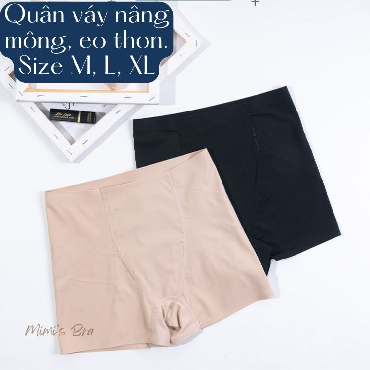 Quần Lót Nữ Quần Đùi Nâng Chống Xệ Mông Cạp Vừa Chất Su Đúc Co Giãn Tốt 229