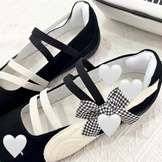 Giày lười búp bê thời trang bigsize nữ Pu blet cao cấp trắng đen đế bệt êm nhẹ,sneakers sục giày lười hottrend