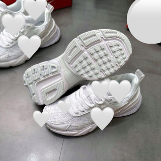 Giày thể thao tenis pickleball thời trang bigsize nữ v2 màu trắng trái tim siêu êm nhẹ, sneaker running shoes cao cấp