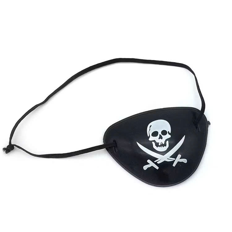 Set 3  chi tiết hóa trang hải tặc cướp biên áo thuyền ,choàng, mũ, mắt chột chơi lễ hội Halloween