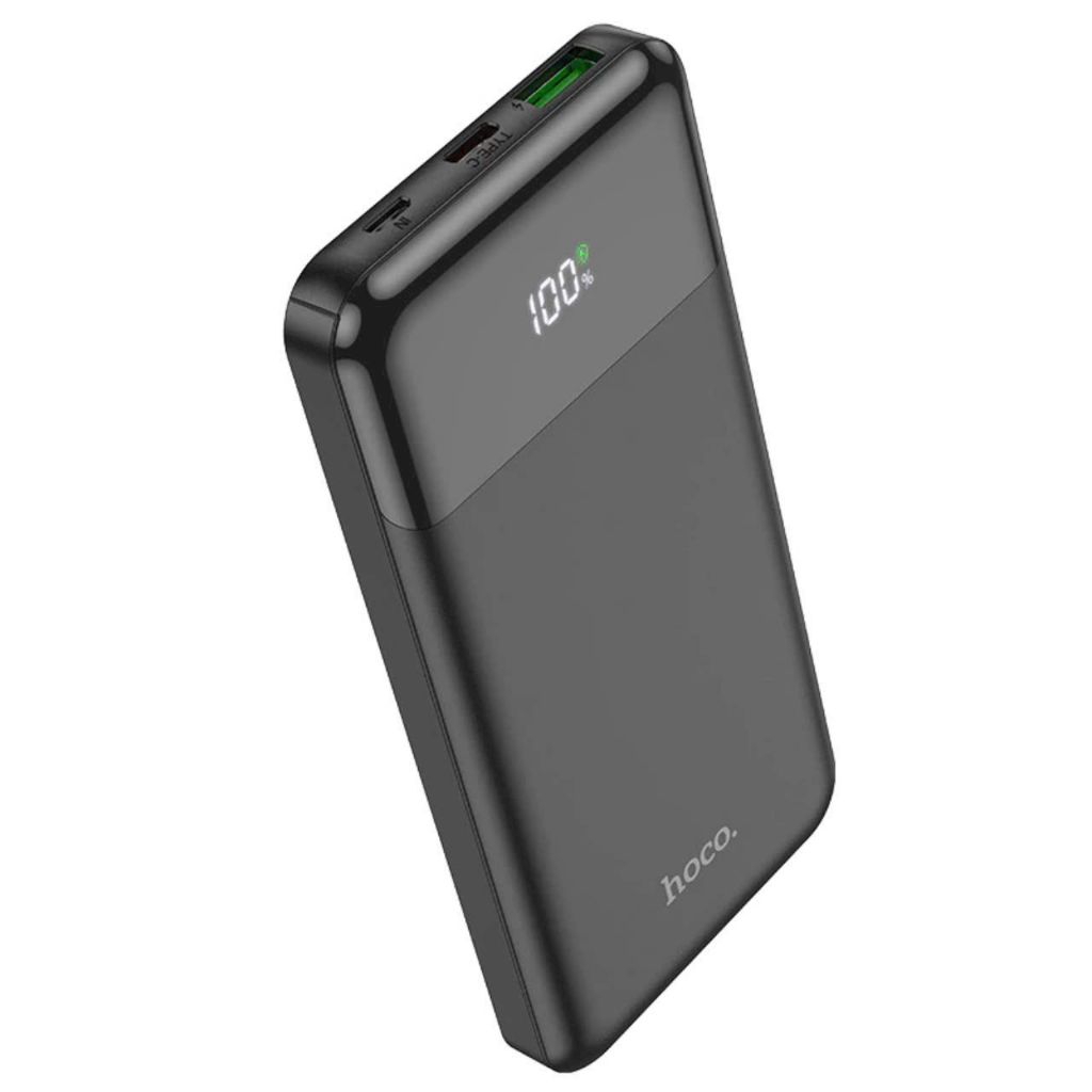 Sạc dự phòng 20w Hoco J102 dung lượng 10000mAh, nhỏ gọn, hỗ trợ sạc nhanh.