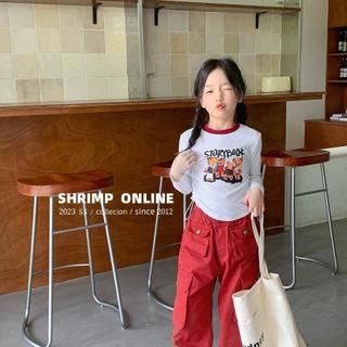 A28-[tomnaukid] Áo thun rút dây dài tay bé gái dài tay cực xinh cho bé iu - Size 8-35Kg