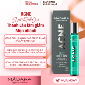 Thanh lăn làm giảm mụn nhanh Mádara ACNE Spot Roll-On 8ml