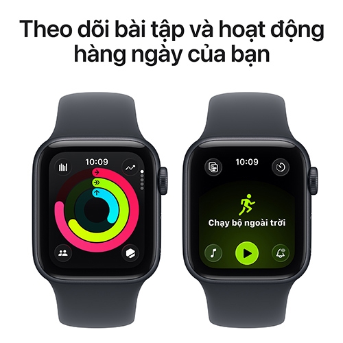 Apple Watch SE 3 Viền Nhôm Cellular 44mm Dây cao su M/L Chính hãng | BigBuy360 - bigbuy360.vn