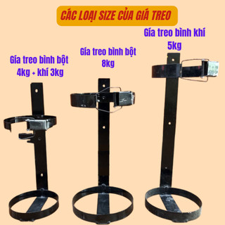 [Chính hãng] Giá treo bình chữa cháy, dây đai đỡ bình cứu hoả bằng Sắt các loại | Tiện lợi, thẩm mỹ.