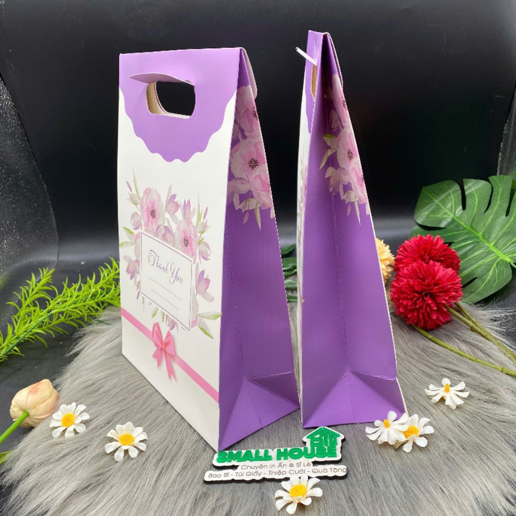 [COMBO 5 TÚI XINH] TÚI GIẤY NẮP GẬP ĐỰNG  QUÀ TẶNG, MỸ PHẨM, PHỤ KIỆN CỰC SANG TRỌNG