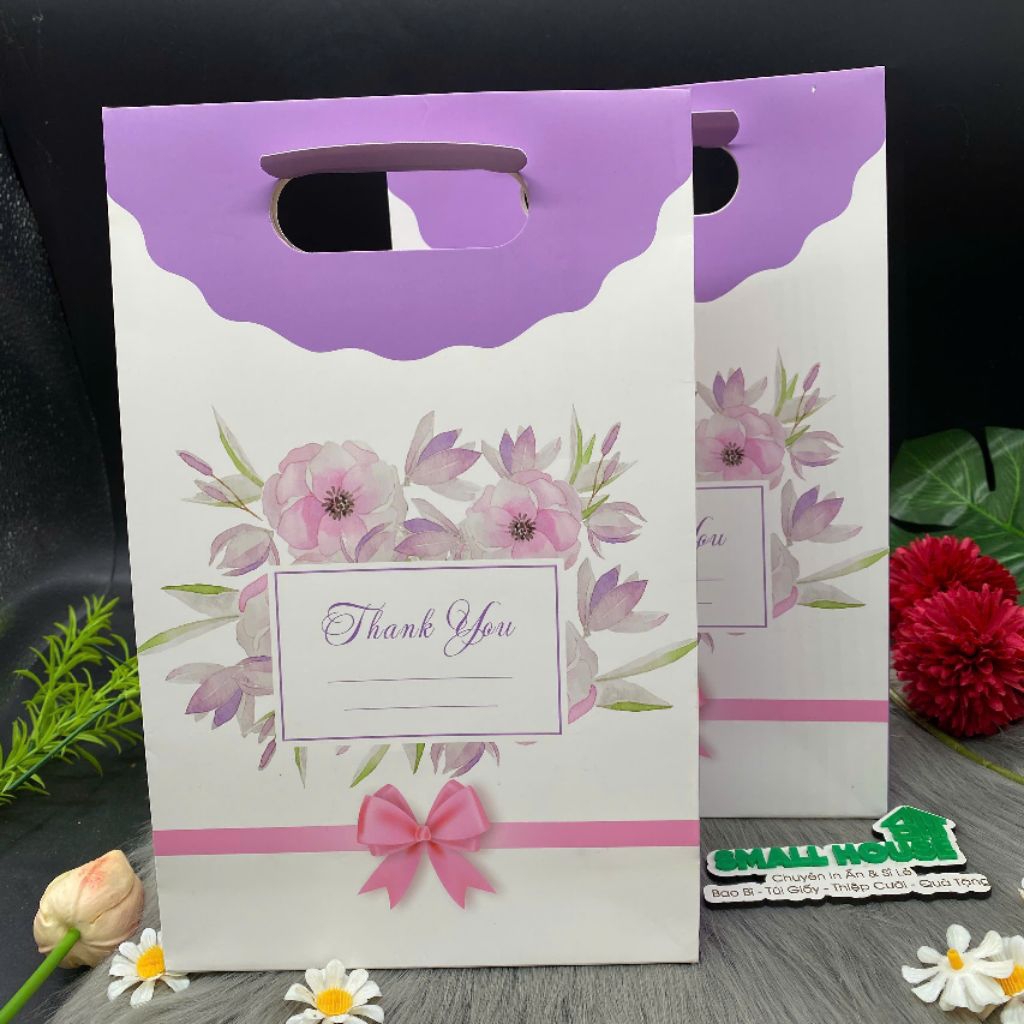[COMBO 5 TÚI XINH] TÚI GIẤY NẮP GẬP ĐỰNG  QUÀ TẶNG, MỸ PHẨM, PHỤ KIỆN CỰC SANG TRỌNG