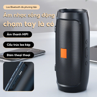 Loa bluetooth nghe nhạc mini GrownTech charge 3+ mini 10W chống nước vỏ nhôm cao cấp