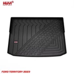 Thảm lót cốp 3D xe Ford Territory 2023+ Thảm đúc HUVI CAO CẤP KHÔNG MÙI - KHÔNG ẨM MỐC - DỄ VỆ SINH — ảnh 4