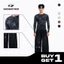 Quần Denim Wash Đen Ống Rộng Unisex Form Rộng Dáng Thụng GODMOTHER 2025