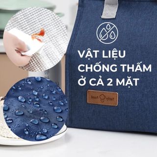 Túi Đựng Hộp Cơm Giữ Nhiệt BONBOX BLB30 Chống Thấm Nước 3 Lớp, Sức Chứa Lớn