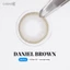 Kính áp tròng khoá ẩm 1 Ngày Màu Rêu Ánh Xám CARASE, Lens cận DANIEL BROWN