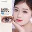 Kính áp tròng khoá ẩm 1 Ngày Màu Rêu Ánh Xám CARASE, Lens cận DANIEL BROWN