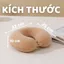 Gối chữ U cao su non Royal chống mỏi cổ phù hợp đi du lịch nơi văn phòng