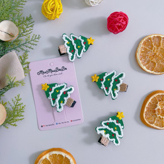 Kẹp noel hình cây thông cho bé