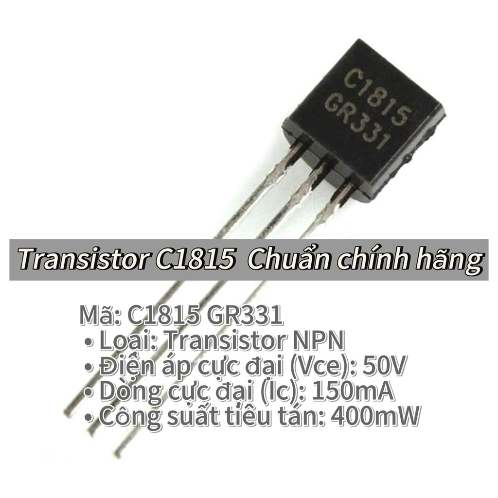 Transistor C1815 chính hãng | Shopee Việt Nam